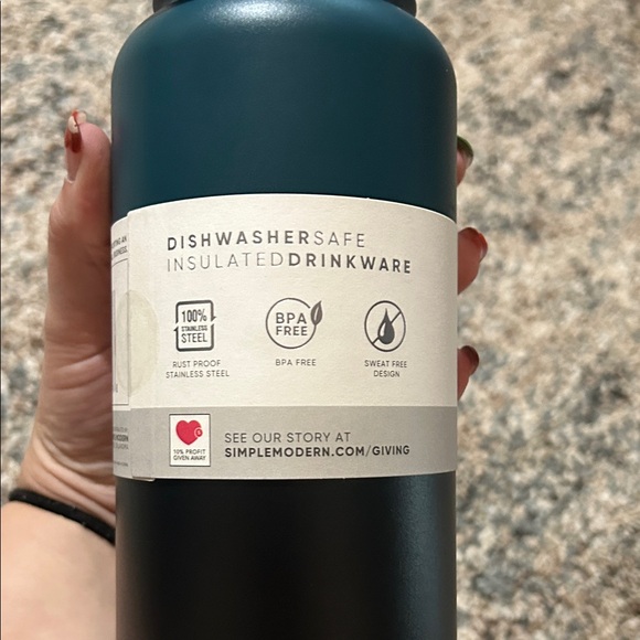 NWT Simple Modern Ombré Water Bottle - Picture 7 of 9